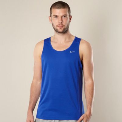 Nike blue 'Miler' vest                                                                                                          