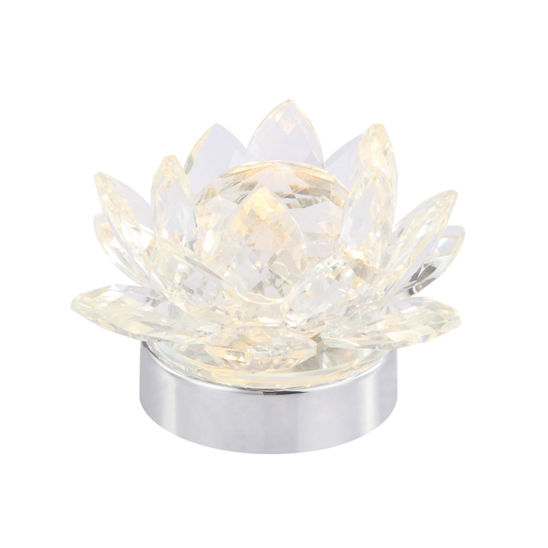 Home Collection - Jasmine Glass Flower Led Table Light Review