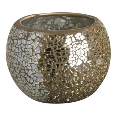 Gold Mosaic T-light holder