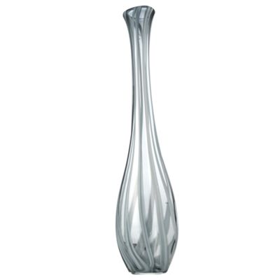 Light grey small bottle vase