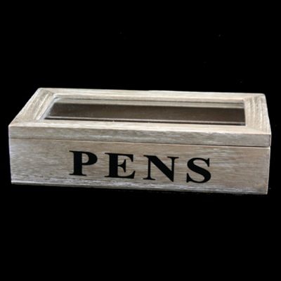 Natural Pens storage box