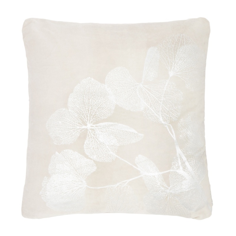 RJR.John Rocha - Grey Metallic Leaf Print Feather Filled Cushion Review