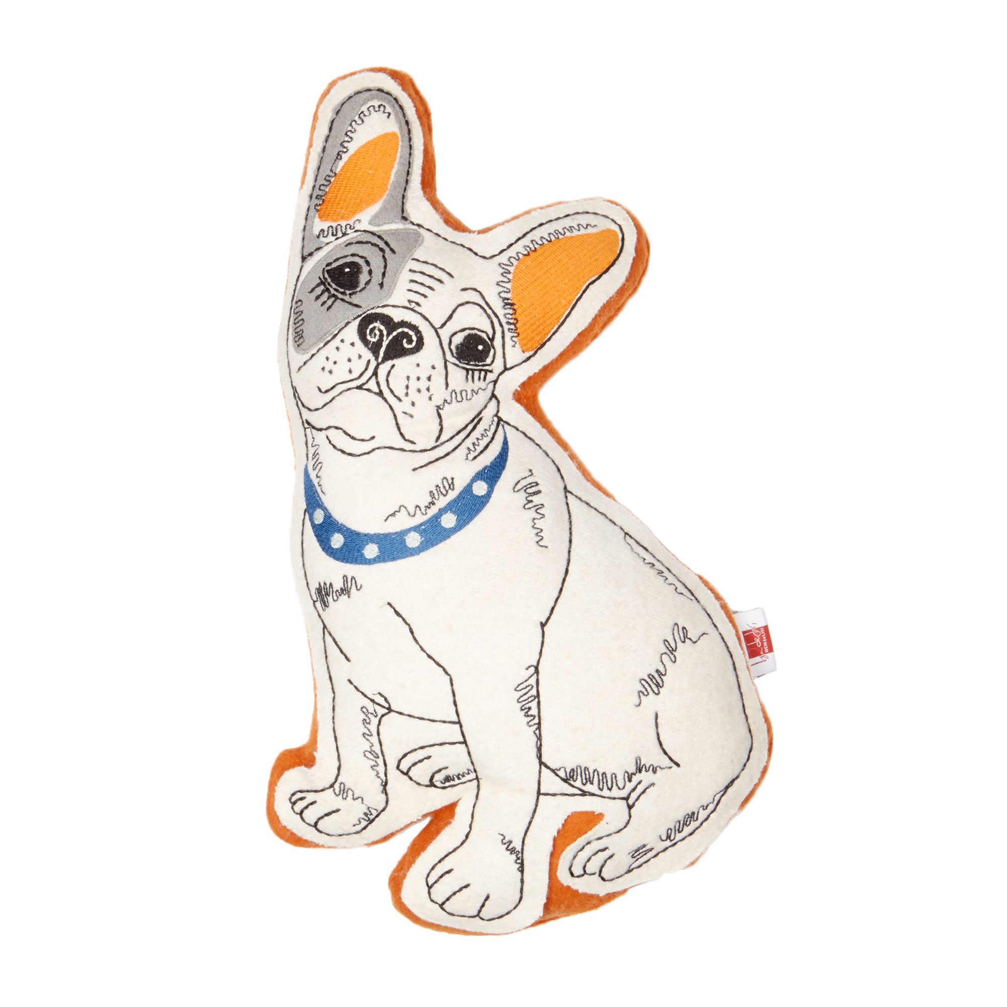 Ben De Lisi Home Designer Orange Wool Blend Dog Cushion From Debenhams