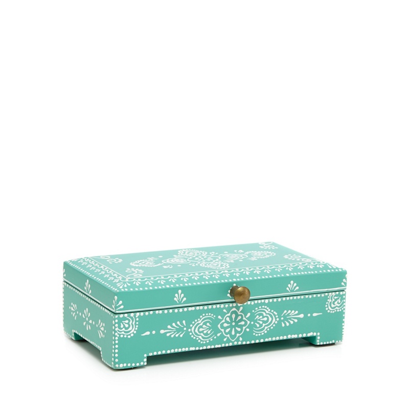 Butterfly Home by Matthew Williamson - Large Turquoise Henna Print Box Review