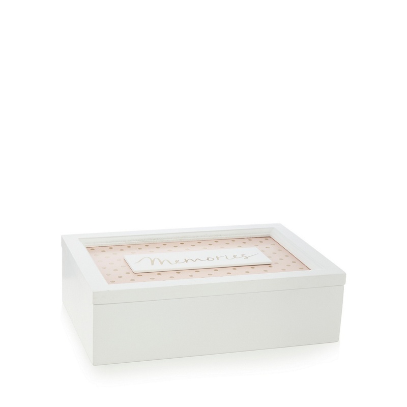 Home Collection - White Wood  Keepsake Box Review