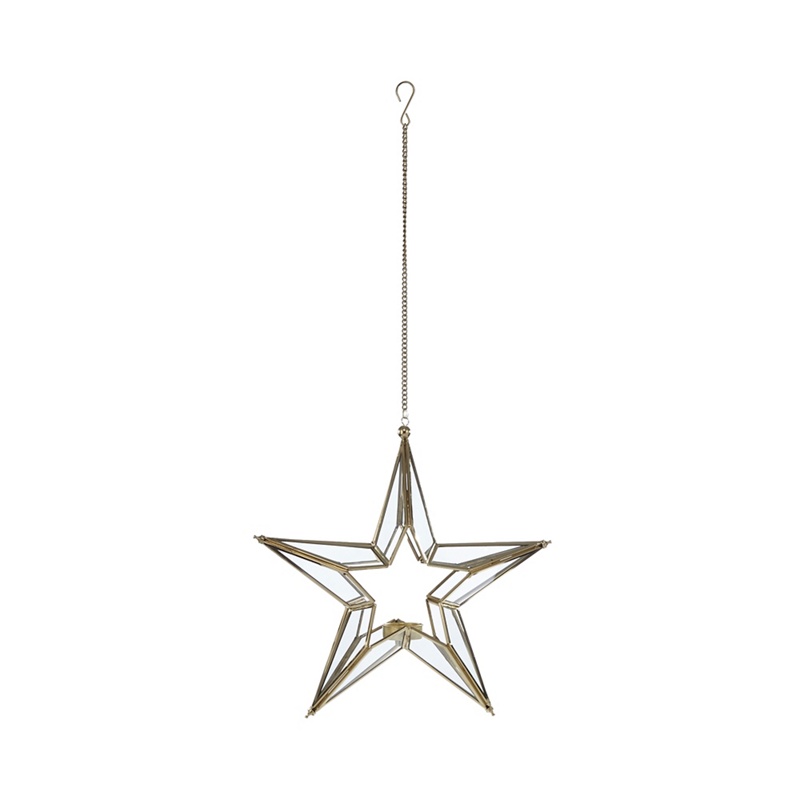 Home Collection - Gold 'Hygge' Hanging Star Tea Light Holder Review