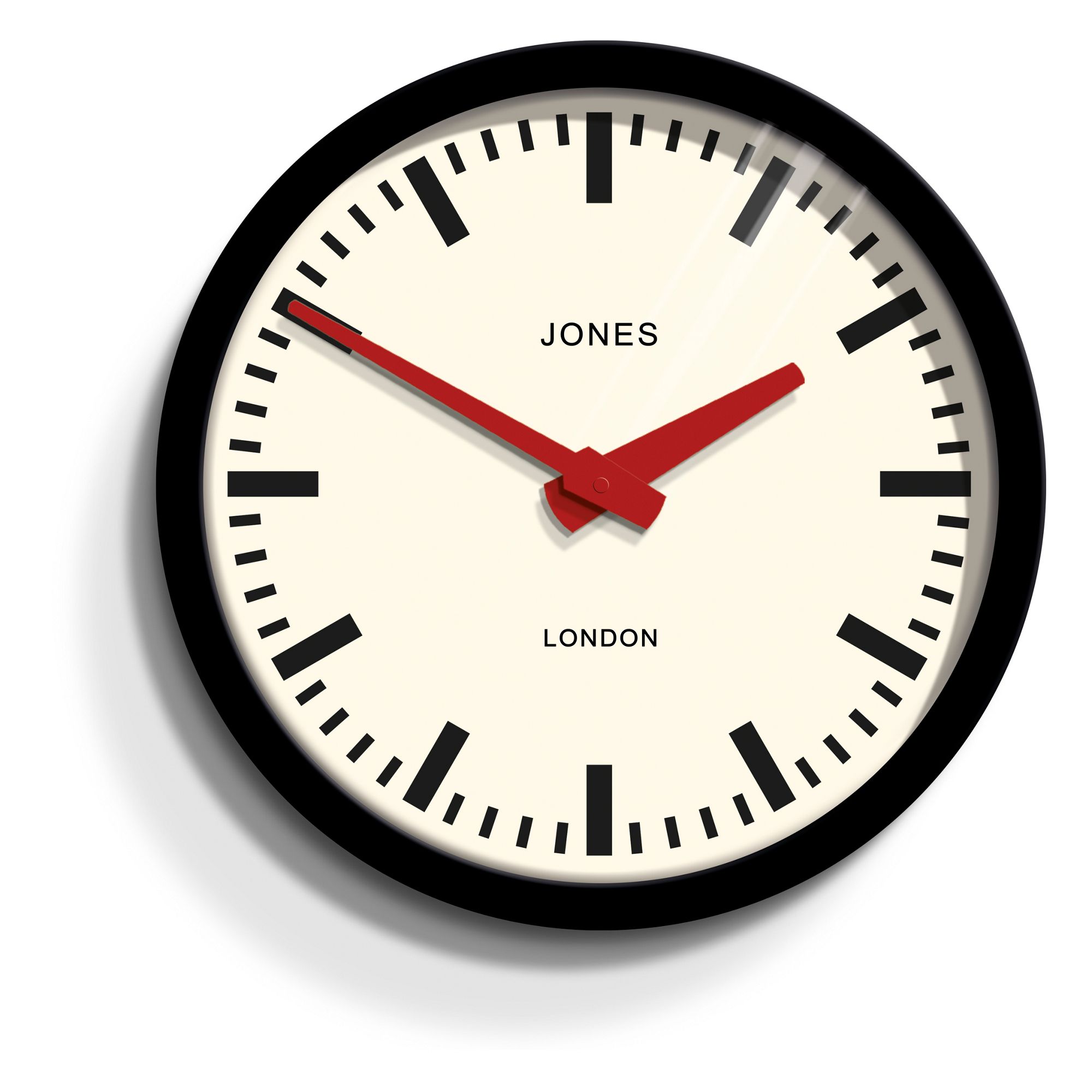 Jones The Black 40cm Soho Wall Clock From Debenhams 