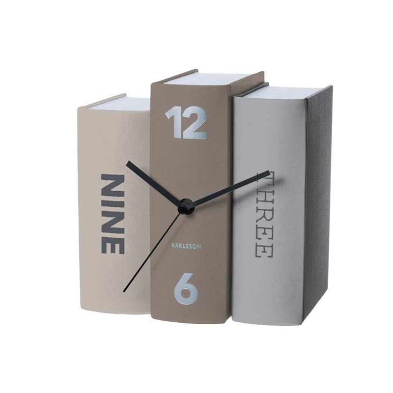 Karlsson - Book Basics Paper Table Clock Review