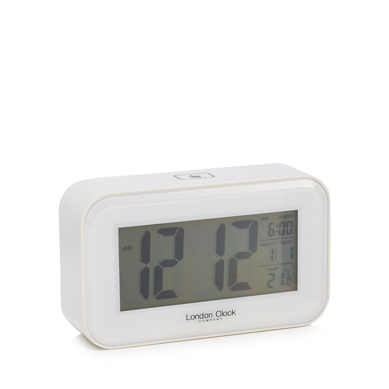 London Clock - White Digital Alarm Clock Review