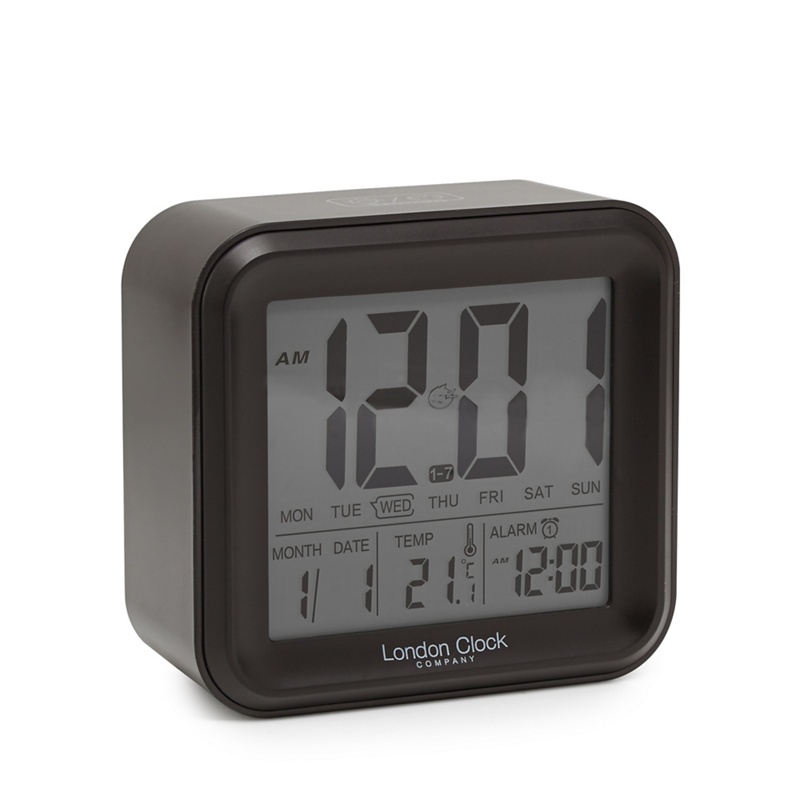 London Clock - Black Digital Alarm Clock Review