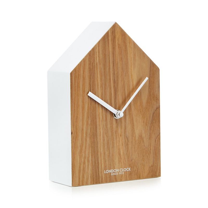 London Clock - Wooden House Mantel Clock Review