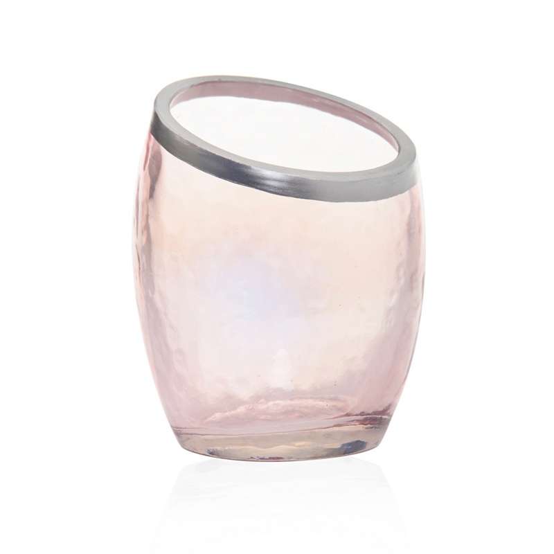 Yankee Candle - Pink Glass 'Pearlescent Crackle' Votive Candle Holder Review