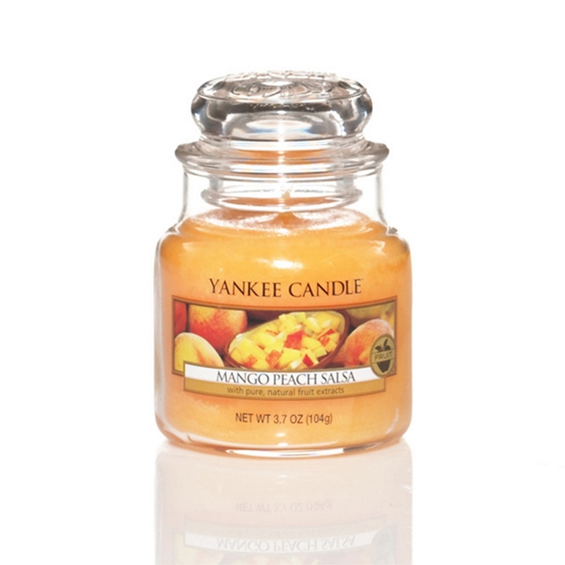 Yankee Candle - Small Classic 'Mango Peach Salsa' Scented Jar Candle Review