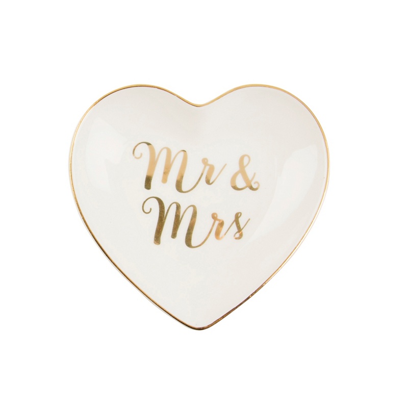 Sass & Belle - White And Gold Ceramic 'Mr And Mrs' Trinket Dish Review