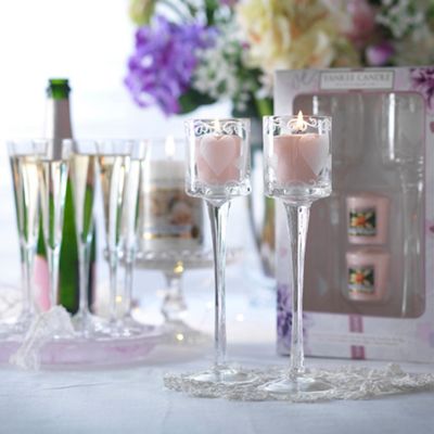 Yankee Candle - 2 votive holder and votive wedding gift set