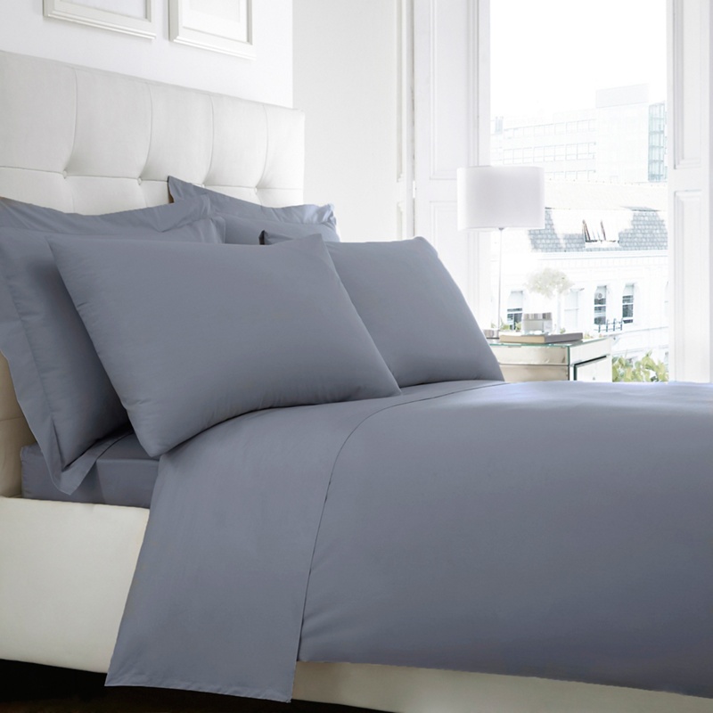 Home Collection - Mid Blue 200 Thread Count Egyptian Cotton Duvet Cover Review