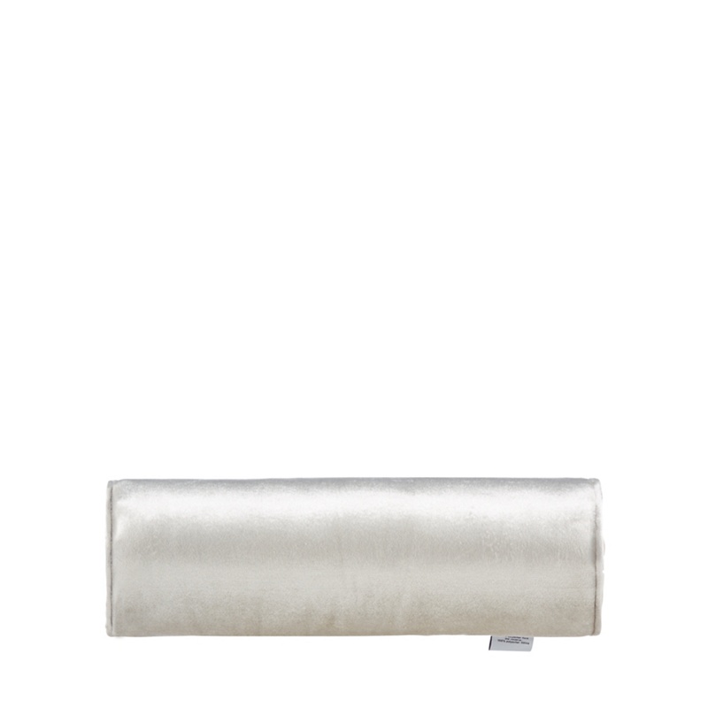 Kylie Minogue at home - Cream Velvet 'Saroya' Oyster Bolster Cushion Review