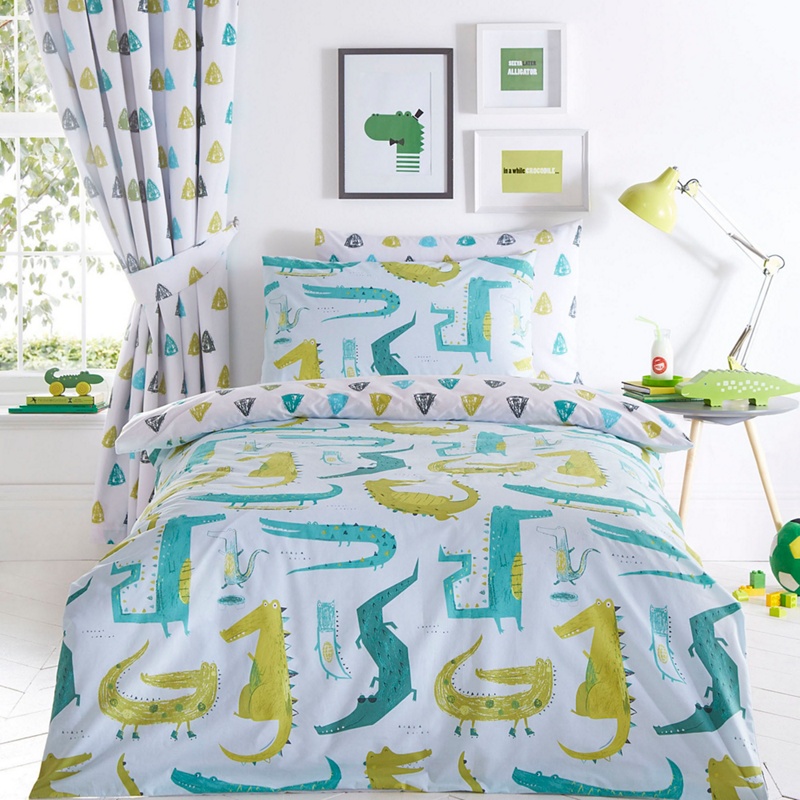 bluezoo - Multicoloured 'Crocodile' Bedding Set Review