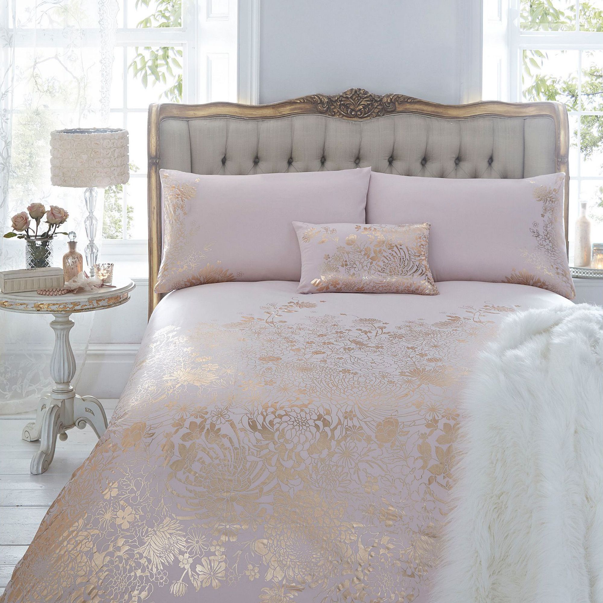 Star By Julien Macdonald Designer Rose 'Vida' Bedding Set From