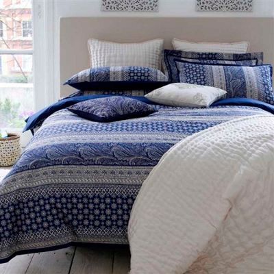 Blue Aleah bed linen