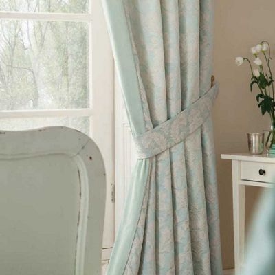 Dorma Turquoise Revello curtains