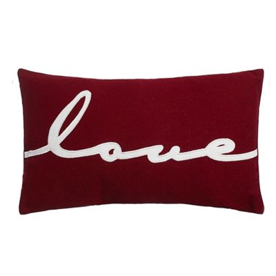 Red Cordelia cushion