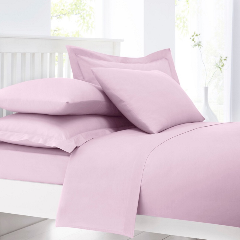 Home Collection - Light Pink Cotton Rich Percale Duvet Cover Review