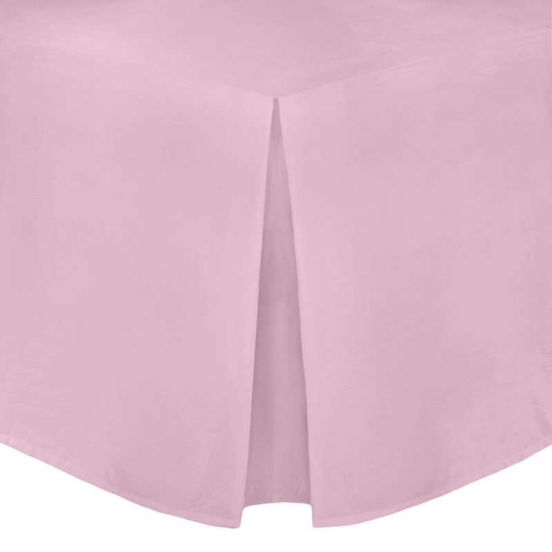 Home Collection - Light Pink Cotton Rich Percale Valance Trims Review