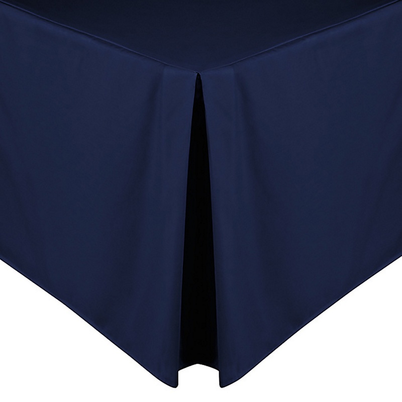 Home Collection - Navy Cotton Rich Percale Valance Trims Review