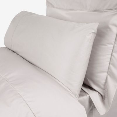 Grey supima cotton bed sheets