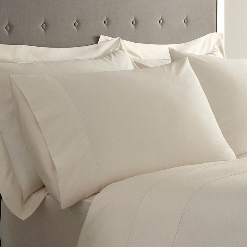 J by Jasper Conran - Ivory Supima Cotton 500 Thread Count Pillow Case Pair Review