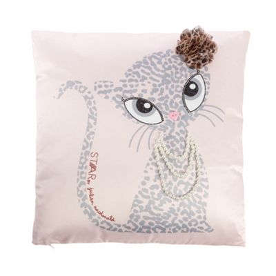 Pink Audrey Cat Cushion                                                                                                         