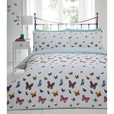 Debenhams Multicoloured 'Cassidy Butterfly' bedding set- at Debenhams ...