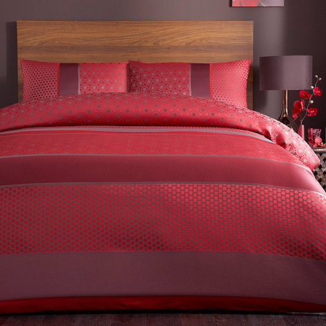 Debenhams Red 'Sophia' bed linen- at Debenhams