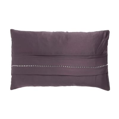 Plum Fortini Amethyst boudoir cushion