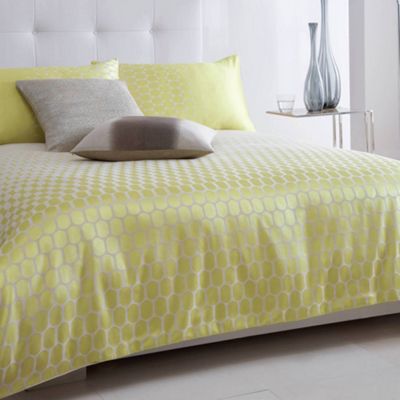 Lime green Meta bed sheets