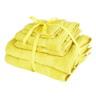 Dark yellow super soft towel bale