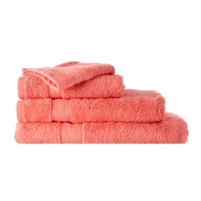 Coral super soft cotton towel                                                                                                   