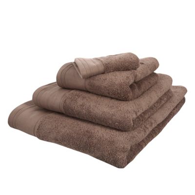 Light brown Supima towels