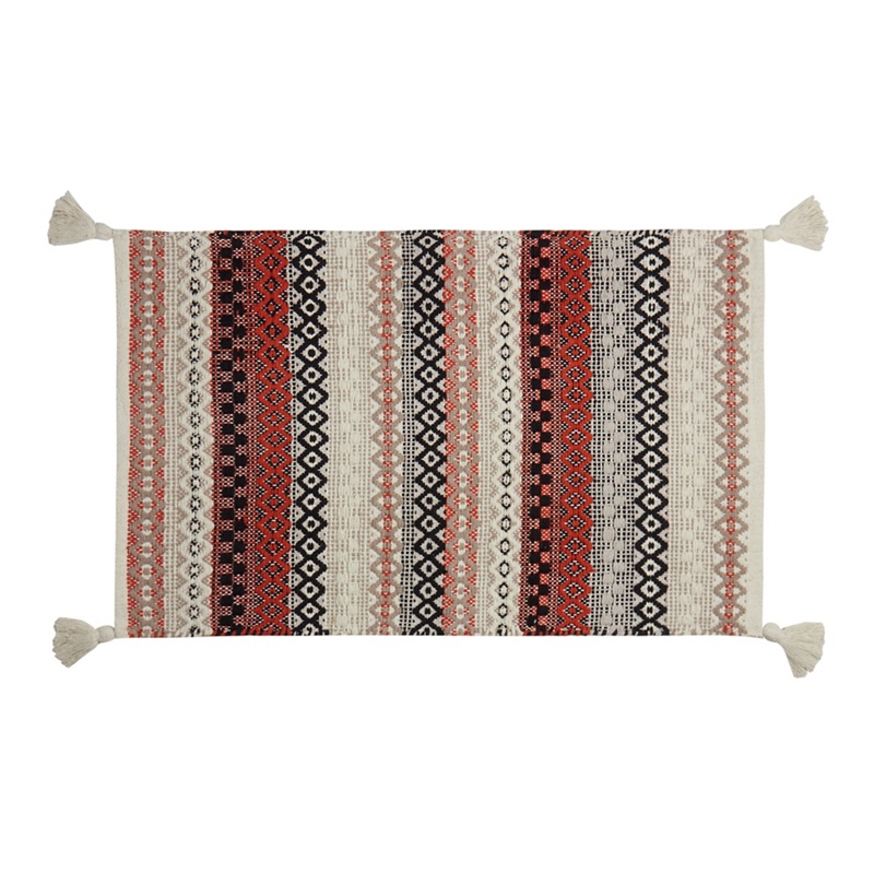 Home Collection - Multi-Coloured 'Hygge' Woven Bath Mat Review