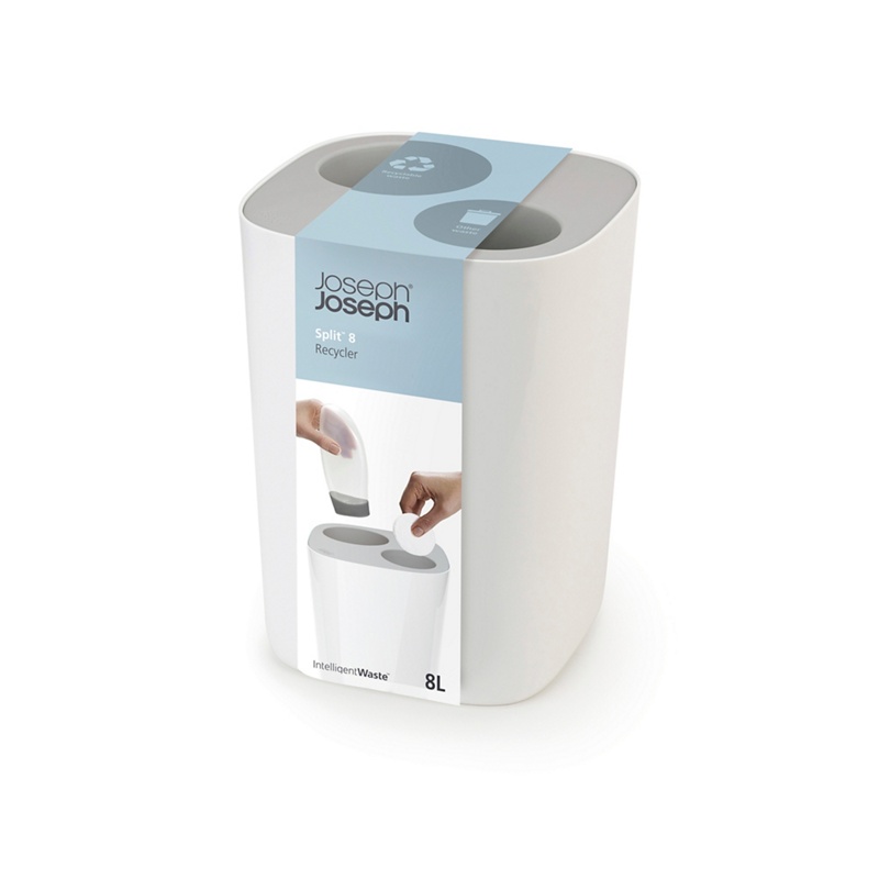 Joseph Joseph - Grey And White 'Splitã¢' 8L Bathroom Waste Separation Bin Review