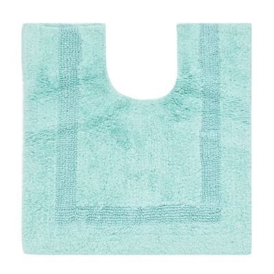 Pale green luxury reversible pedestal mat                                                                                       