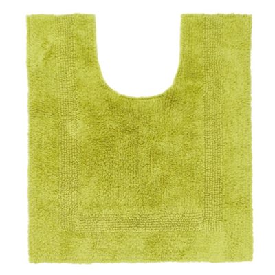 Lime green reversible pedestal mat                                                                                              