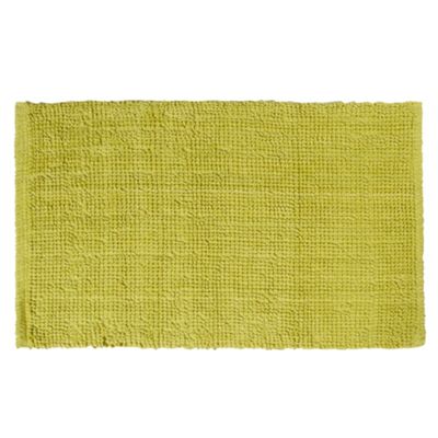 Light green reversible bath mat