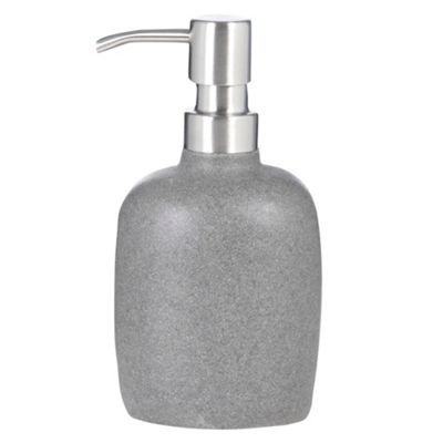 Light grey soap pump