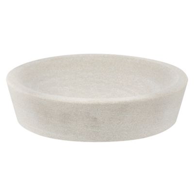 Natural stone soap dish