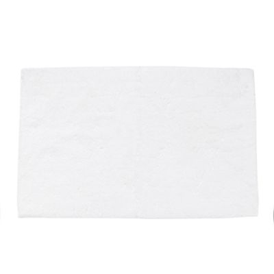 White extra soft bath mat                                                                                                       