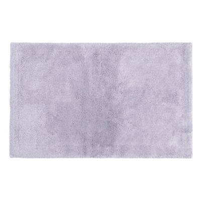 Light purple luxury cotton bath mat                                                                                             