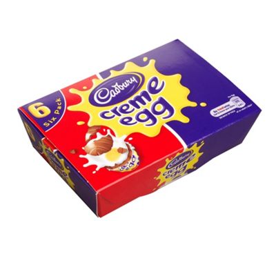 Pack of six Creme Eggs