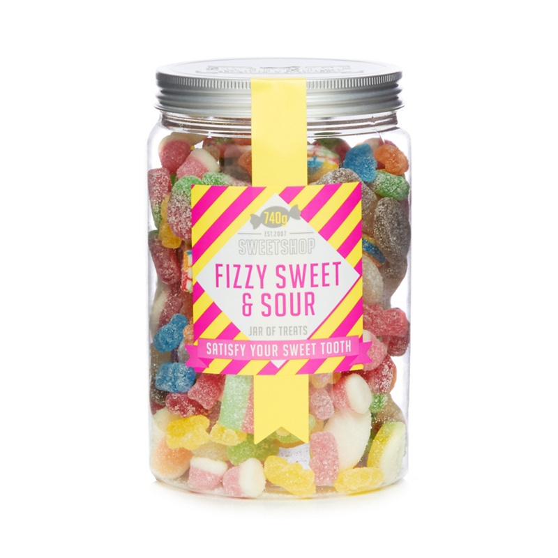 Sweet Shop - 'Fizzy Sweet & Sour' Jar Of Sweets - 740G Review